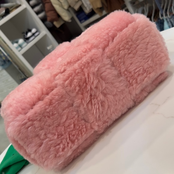 NWT Bottega Veneta Small Shearling Arco Tote - Picture 6 of 8